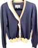 Maison Margiela PARIS.2021 COLLECTION JOHN GALLIANO. Intentionally Distressed/Deconstructed wool blend Cardigan