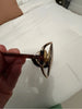 Tom Ford NY. Goldplated Frame, Rose/Brown Gradient lens Butterfly Sunglasses