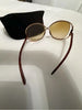 Tom Ford NY. Goldplated Frame, Rose/Brown Gradient lens Butterfly Sunglasses