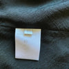 Nina Ricci Paris. White/Black Silk Sleeveless Cowl Neck Dress