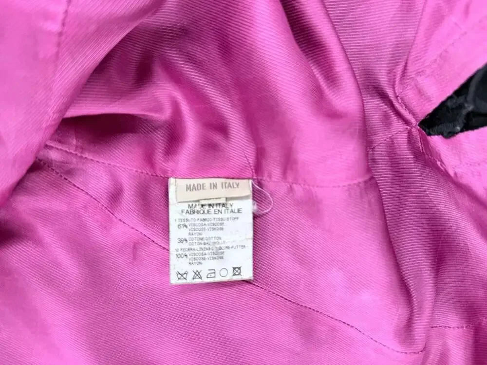 Marithé + François Girbaud PARIS. Vintage Avant Garde Viscose/Cotton Blend Button Jacket
