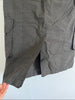 Acne Studios STOCKHOLM. Dark Olive/Grey Utility Cargo Pocket Midi Skirtt