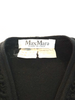 MaxMara Italy. Vintage Black Knit Cardigan Jacket