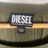 DIESEL Designer: Glenn Martens Khaki Ribbed Knit Pullover Long Dress