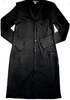 DKNY NEW YORK. Black RAYON/NYLON/SPANDEX BLEND Long Cardigan