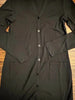 DKNY NEW YORK. Black RAYON/NYLON/SPANDEX BLEND Long Cardigan