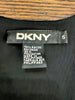 DKNY NEW YORK. Black RAYON/NYLON/SPANDEX BLEND Long Cardigan