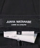 Comme des Garcons Japan. Junya Watanabe. Black Zippered Wool Knee Length Skirt