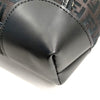 Fendi Italy. Brown Nylon Logo Hand Bag / Shoulderbag