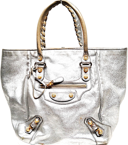 Gucci Italy. Black Canvas & Leather Handbag/Shoulderbag