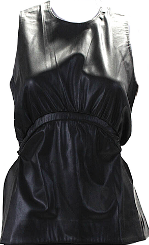ISSEY MIYAKE Japan. Black Pleats Skirt Convertible to Strapless Dress