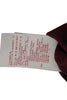 Marni Italy. Red, Black Viscose Sleeveless Crew Neck Printed Dress