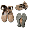 Trippen GERMANY. Carol Brown Wedge Ankle Straps Pumps Size 40/ US 9