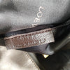 LOEWE MADRID. Brown/Bronze Leather Messenger Style Shoulder Bag