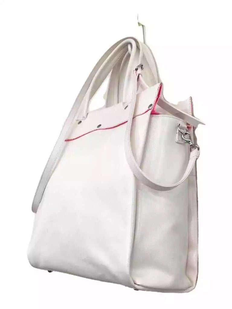 バッグ tricot COMME des GARCON COMME des GARCONS JAPAN. TRICOT. White PVC 2way Shoulder