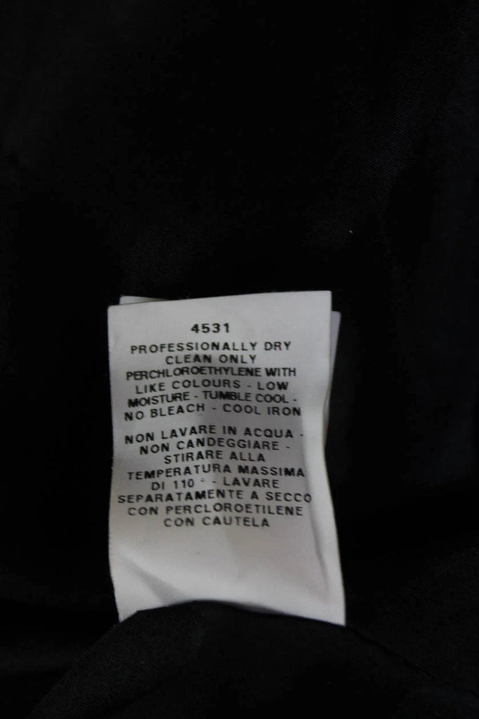 Jean Paul Gaultier Paris. Collection. Black Wool Two Button Cut Out Blazer Jacket