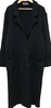 Toyoko Saito JAPAN. Black Knit Long Coat