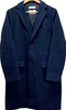 BEAUTY&YOUTH GARDENA Japan. Navy Italian Melton Chesterfield Coat