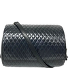 KAWA-KAWA JAPAN. Black Lambskin Quilted Small Leather Shoulder Bag shoulder bag