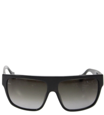 Saint Laurent Paris. Solid White Square Frame Classic Sunglasses
