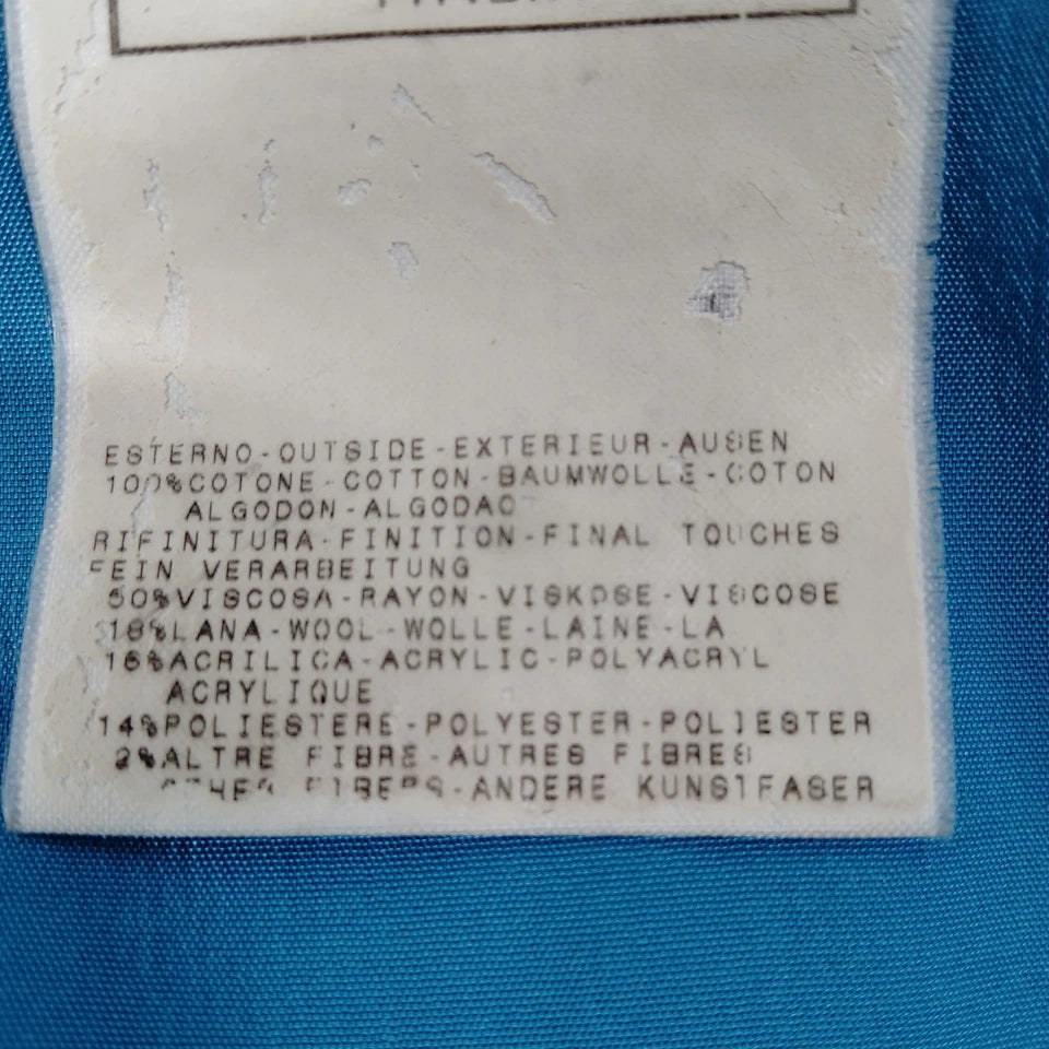 DOLCE&GABBANA ITALY. D&G. Rayon, Wool, Acrylic Jacket