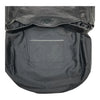 MICHIAMO JAPAN. Black Extra Large Hobo Style Lambksin Leather Shoulderbag