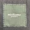 MICHIAMO JAPAN. Black Extra Large Hobo Style Lambksin Leather Shoulderbag