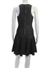 Rag & Bone NY. Gray Cotton Fit & Flare Sleeveless Dress