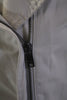 DONNA KARAN DKNY Beige Cotton Collared Belted Zip Up Mid-Length Jacket