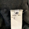 Dolce&Gabbana Italy.  Black Linen Button Jacket/Top