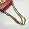 Gucci Italy. VINTAGE LOGO CHAIN STRAPS W/KEY MINI SHOULDERBAG