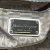 Ferragamo Itay. White Leather Shoulder Bag / Hand Bag