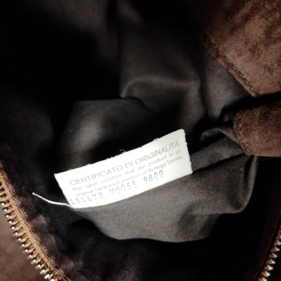 Bottega Veneta Italy Beige Lambskin Leather Shoulder Bag / Hand Bag