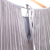 nano universe JAPAN.  LB.03 Charcoal Color Semi-Sheer Pleated Dress