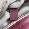 Chloe PARIS. Red Leather Shoulder Bag / Crossbody Strap Hand Bag
