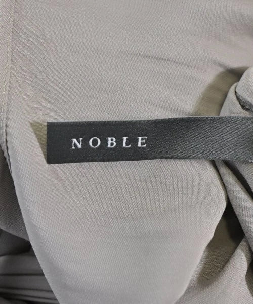 NOBLE JAPAN. Grey/Beige Pleats Tent Style Sun Dress