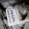Prada Italy. White Leather Shoulder Bag / Hand Bag
