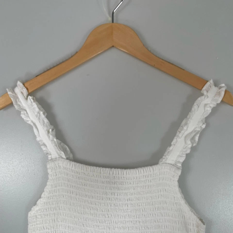 playalucila JAPAN. One piece white cotton Dress