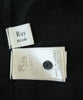 RAY BEAMS JAPAN. Black Semi-Sheer Casual Shirt