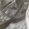 Prada Italy. Black Tessuto Nylon/Leather Shoulder Bag
