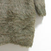 RAY BEAMS JAPAN. KHAKI COLOR LONG SHAGGY Knit Cardigan