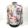 Gucci ITALY. Vintage Silk Rayon Cotton Top