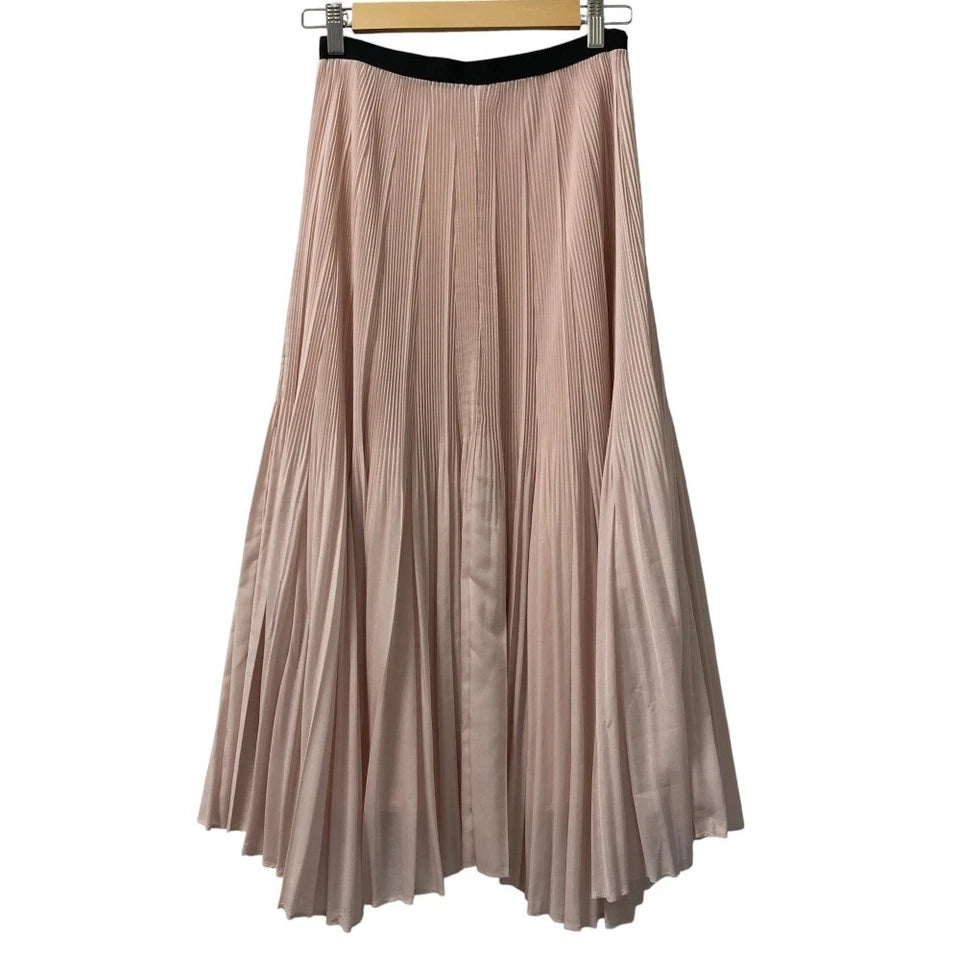 iCB JAPAN. Pleated Pinkish Color Long Skirt