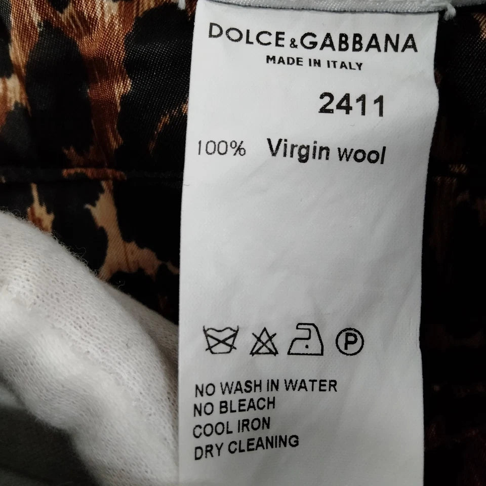 DOLCE&GABBANA. D&G Black Wool Skirt