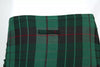 JEAN PAUL GAULTIER PARIS. Vintage Green Plaid Stretch Knit Pencil Skirt