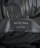 UNITED TOKYO JAPAN. Black Vegan Leather Long/Maxi Length Skirt