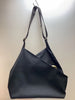 AYANOKOJI JAPAN. Black Canvas Hidden Kiss Lock Bag / Shoulder Bag