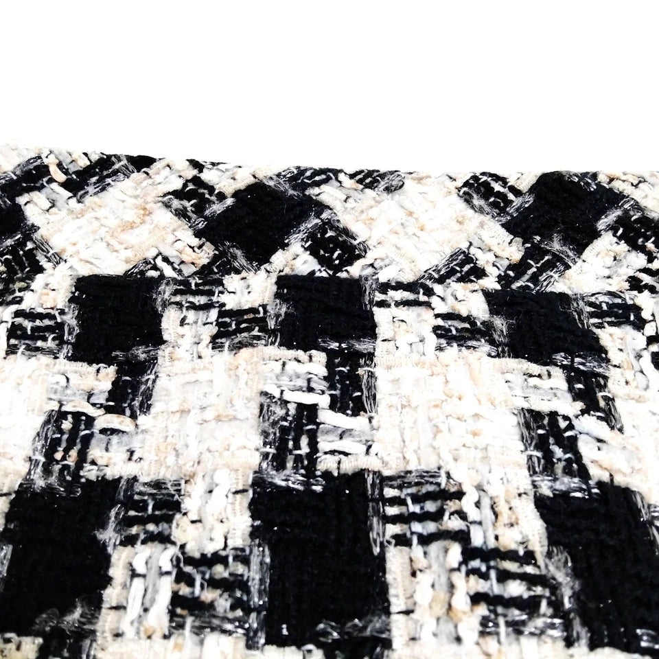 Chanel Paris Cotton Polyester Nylon Tweed Skirt