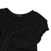 Y's for living (Yohji Yamamoto) JAPAN. Black Gathered Dress