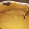 CELINE PARIS. Brown Leather Long Strap/Chain Shoulder Bag